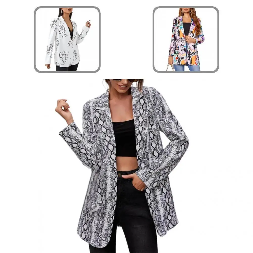 Autumn Blazer Streetwear Office Lady Blazer Temperament Single Button Trendy Contrast Color Print Single Button Blazer
Autumn Blazer Streetwear Office Lady Blazer Temperament Single Button Trendy Contrast Color Print Single Button Blazer
