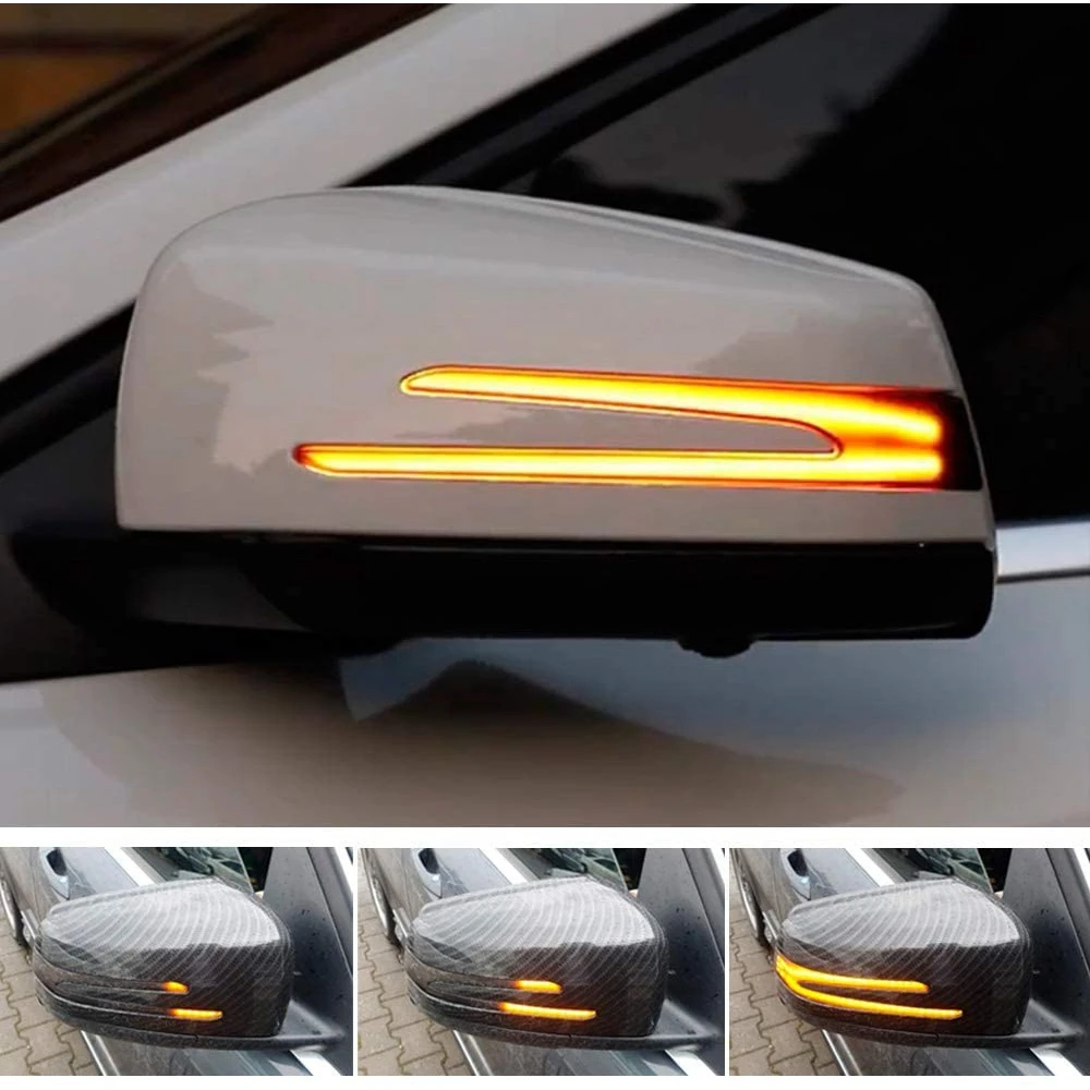 2pcs Dynamic Led Side Mirror Sequential Turn Signal Lights For Mercedes Benz A/B/C/E/S/CLA/GLA/GLK/CLS Class W176 W246 W204
2pcs Dynamic Led Side Mirror Sequential Turn Signal Lights For Mercedes Benz A/B/C/E/S/CLA/GLA/GLK/CLS Class W176 W246 W204