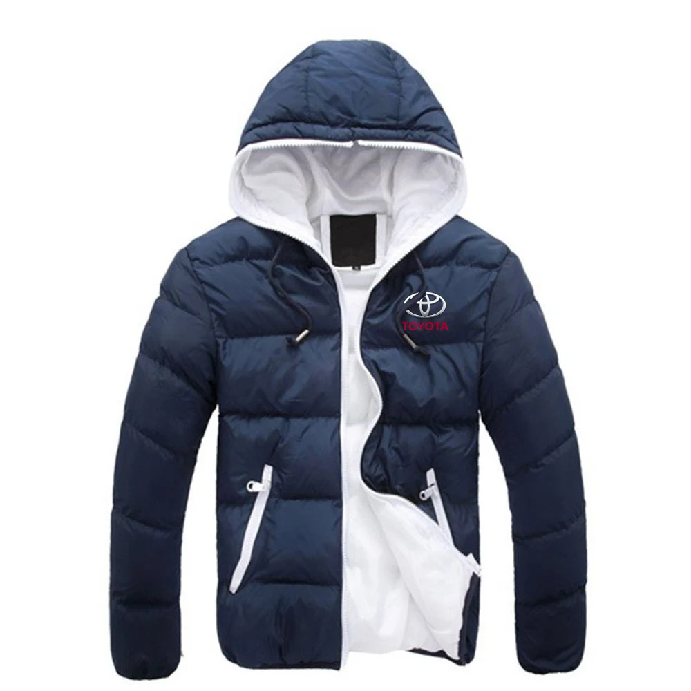 2021 Men's Autumn Winter Mitsubishi Toyota Car Logo Customize Down Warm Jackets Male Zipper Fashion Hoodies Slim Coats
2021 Men's Autumn Winter Mitsubishi Toyota Car Logo Customize Down Warm Jackets Male Zipper Fashion Hoodies Slim Coats