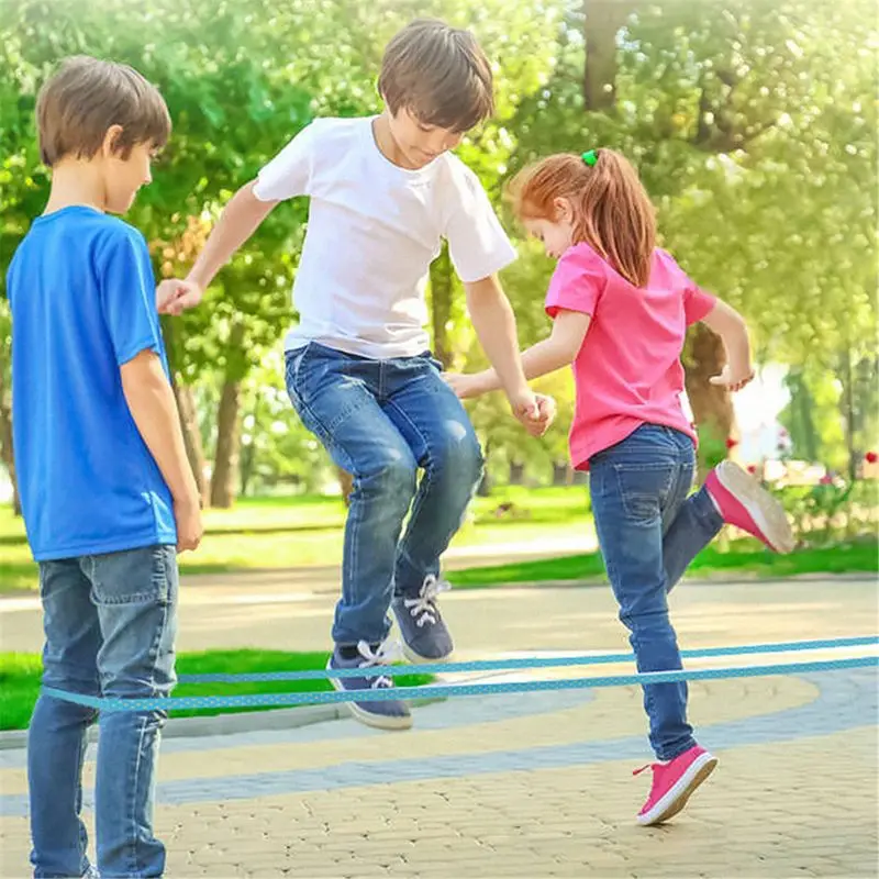 Classic Kids Outdoor Jump Game Elastic Rubber Jump Rope Toys For Children Outside Party Sport Family Cooperation Educational Toy
Classic Kids Outdoor Jump Game Elastic Rubber Jump Rope Toys For Children Outside Party Sport Family Cooperation Educational Toy
