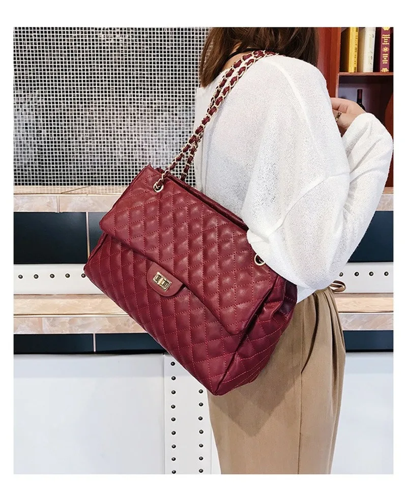 New Luxury Female Large Capacity Crossbody Bag High Quality Women Pu Leather Shoulder Bag Fashion Designer Ladies Messenger Bags
New Luxury Female Large Capacity Crossbody Bag High Quality Women Pu Leather Shoulder Bag Fashion Designer Ladies Messenger Bags