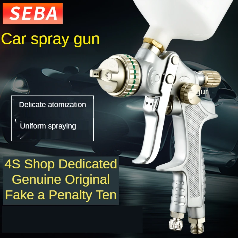2600B 1.7/2.0mm Nozzle High-performance Car Top Paint Guns Gravity Sprayer Airbrush Pneumatic Tools Spray Gun SEBA Authentic
2600B 1.7/2.0mm Nozzle High-performance Car Top Paint Guns Gravity Sprayer Airbrush Pneumatic Tools Spray Gun SEBA Authentic