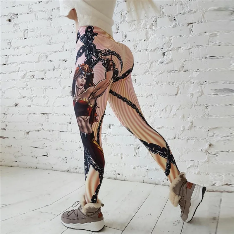 Women's Comic Cartoon 3D Printing Trousers High Stretch Girls Jeggings Punk Rock Leggins Disco Pants High Waist Fitness Leggings
Women's Comic Cartoon 3D Printing Trousers High Stretch Girls Jeggings Punk Rock Leggins Disco Pants High Waist Fitness Leggings