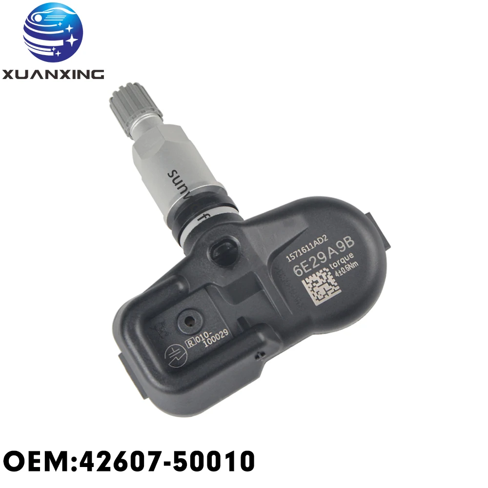 42607-50010 Tire Pressure Sensor Monitoring System 433MHz PMV-C107K For 05-12 Lexus TOYOTA
42607-50010 Tire Pressure Sensor Monitoring System 433MHz PMV-C107K For 05-12 Lexus TOYOTA
