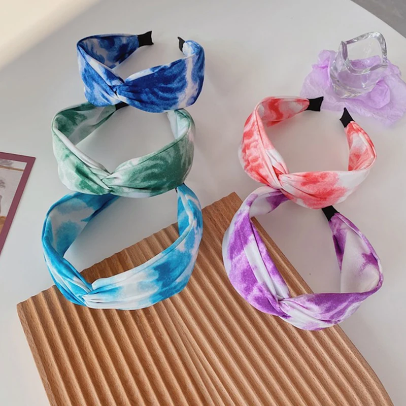 Fashion Vintage New Headbands For Women Cross Knot Hairbands Ink Print tie-dyed Fabric Hair Accessories Wide Bezel Girls 2021
Fashion Vintage New Headbands For Women Cross Knot Hairbands Ink Print tie-dyed Fabric Hair Accessories Wide Bezel Girls 2021