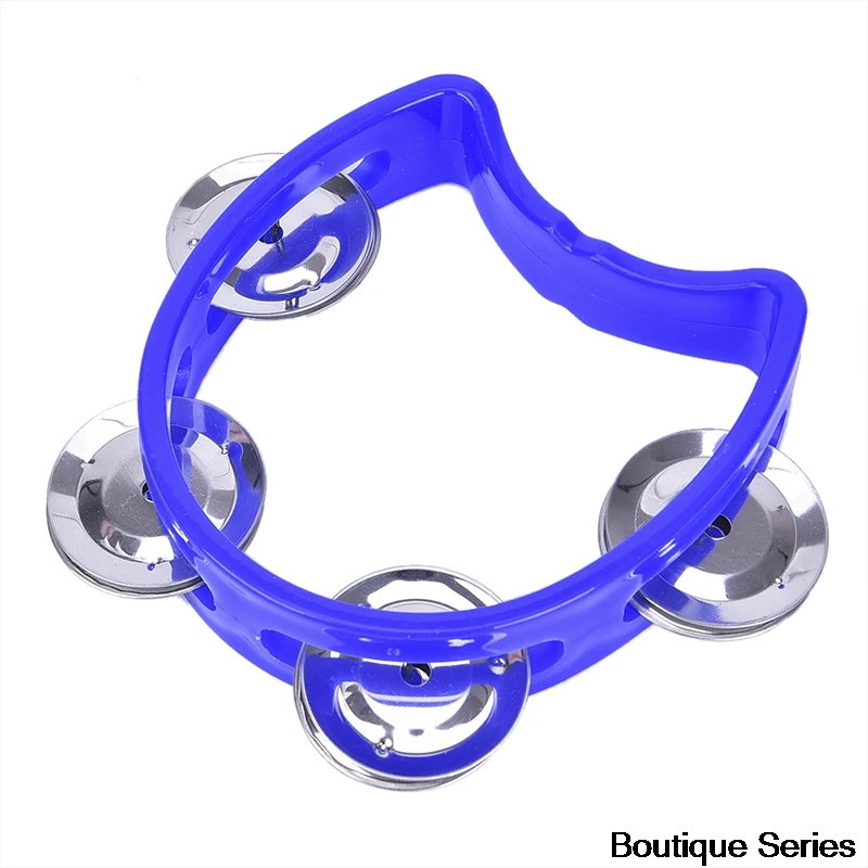 Hand Held Tambourine Metal Bell Plastic Percussion for KTV Party Kid Game Toy
Hand Held Tambourine Metal Bell Plastic Percussion for KTV Party Kid Game Toy