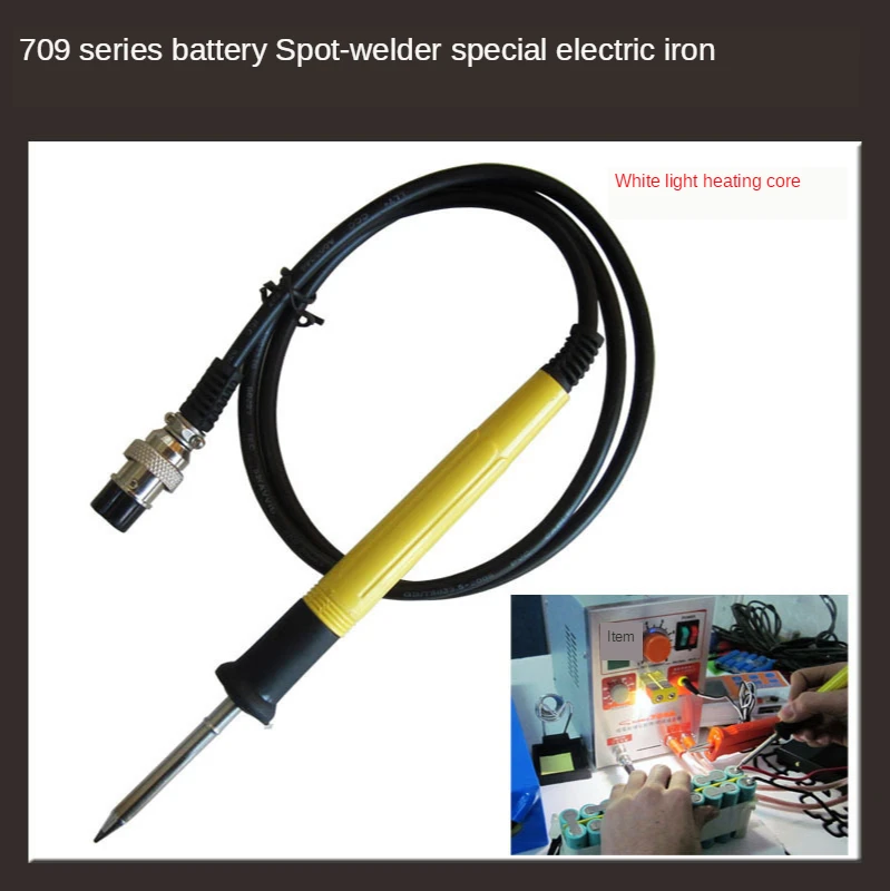 912 welding pen 709 series battery spot welding electromechanical iron White light heating core electric iron
912 welding pen 709 series battery spot welding electromechanical iron White light heating core electric iron