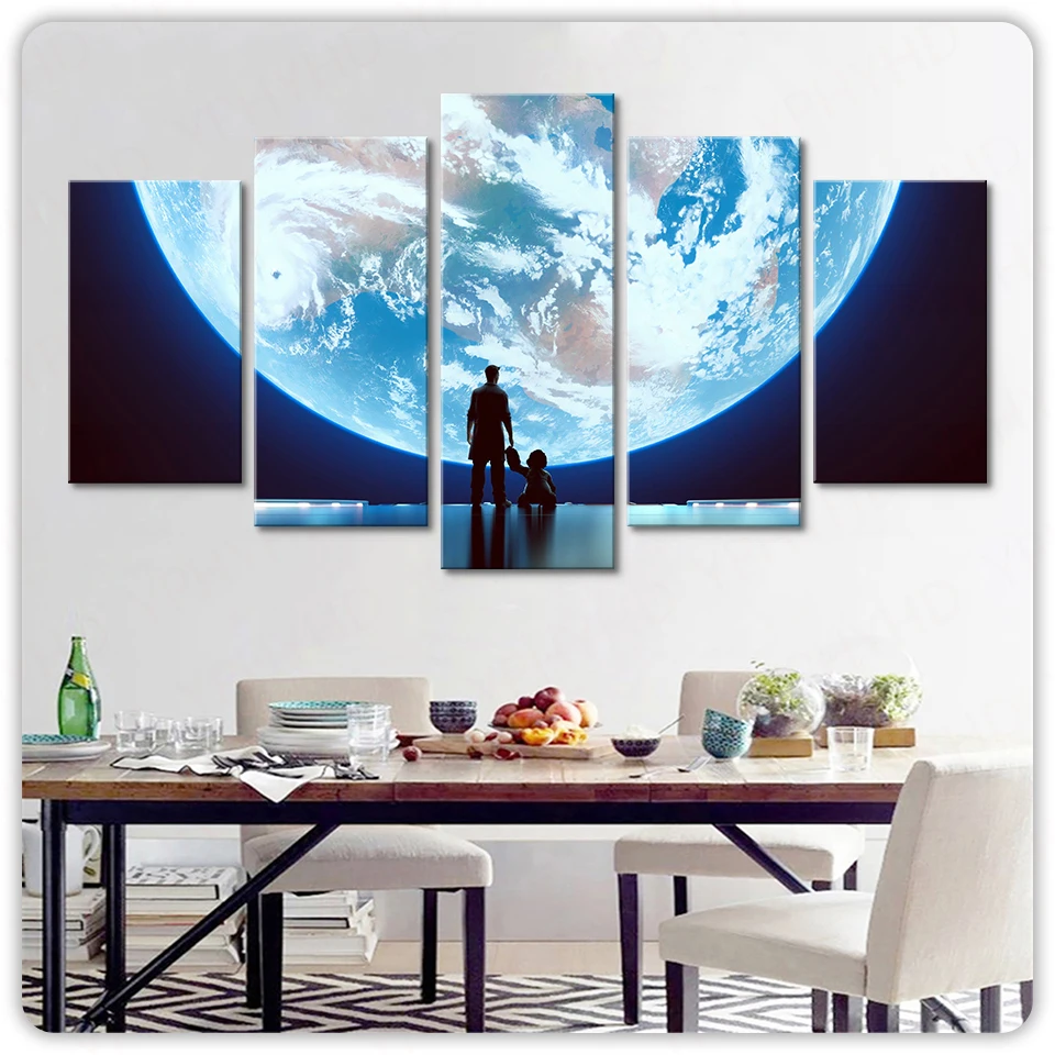 5 Piece Super Moon Pictures Overwatch Video Game Poster Wall Painting for Living Room Wall Home Decoration Night View
5 Piece Super Moon Pictures Overwatch Video Game Poster Wall Painting for Living Room Wall Home Decoration Night View