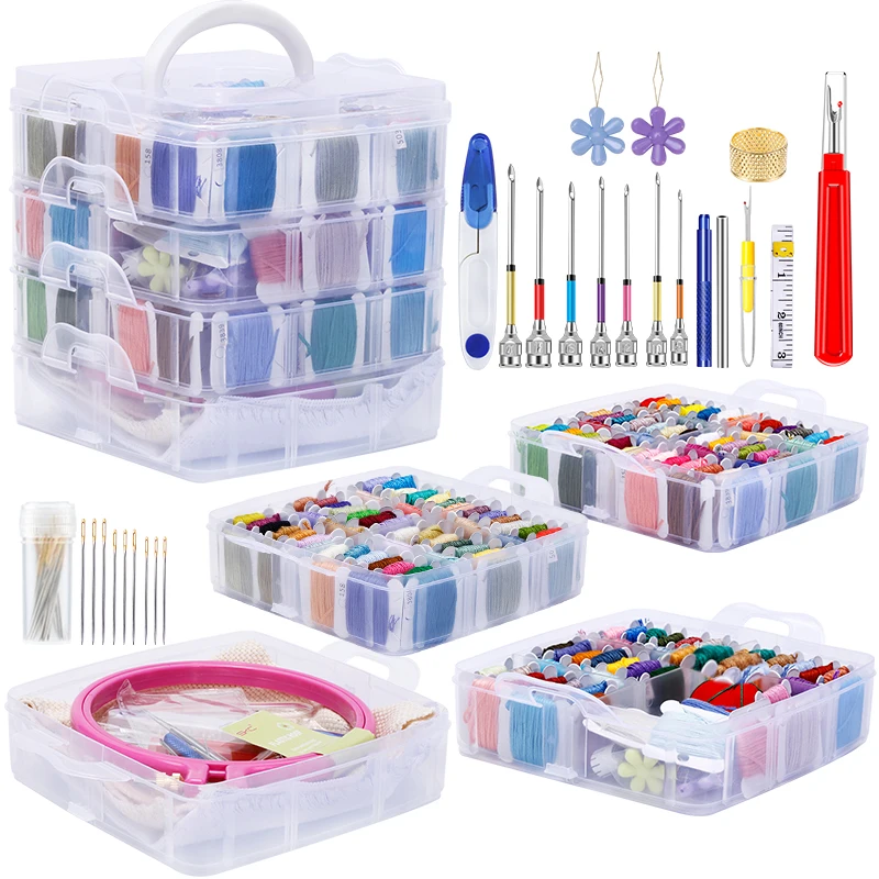 MIUSIE Magic Embroidery Punch Needle Hoop Starter Kit Stitching Knitting Floss Cross Stitch Threads DIY Sewing Accessories
MIUSIE Magic Embroidery Punch Needle Hoop Starter Kit Stitching Knitting Floss Cross Stitch Threads DIY Sewing Accessories