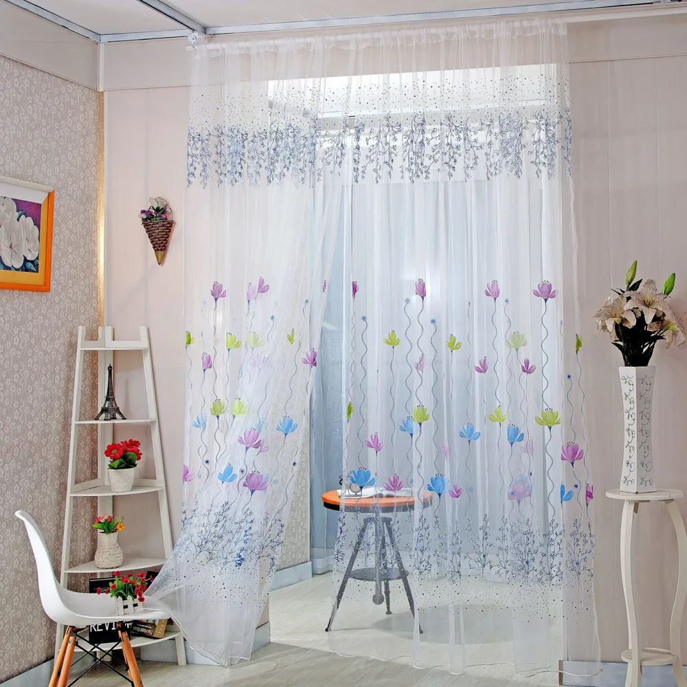 1pcs Colorful Lotus Panel Fabric Curtain Bedroom Living Room Lotus Sheer Curtain Tulle Window Treatment Voile Drape Valance
1pcs Colorful Lotus Panel Fabric Curtain Bedroom Living Room Lotus Sheer Curtain Tulle Window Treatment Voile Drape Valance