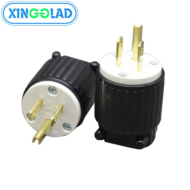 US American UL Approved Power Plug Adapter Industrial Wiring Electric Male Plug Female Socket Extension Cord Adaptor 15A 125V
US American UL Approved Power Plug Adapter Industrial Wiring Electric Male Plug Female Socket Extension Cord Adaptor 15A 125V