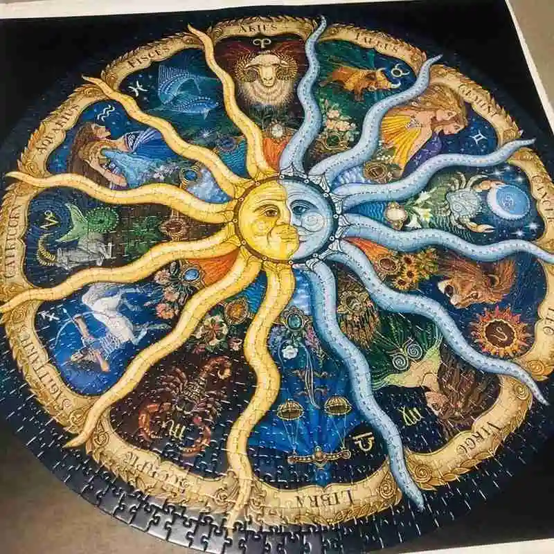 Jigsaw Puzzle 500 Pieces Twelve Constellations Puzzles Educational Toy Jigsaw Paper Puzzles For Kids Adults Gift Home Decoration
Jigsaw Puzzle 500 Pieces Twelve Constellations Puzzles Educational Toy Jigsaw Paper Puzzles For Kids Adults Gift Home Decoration