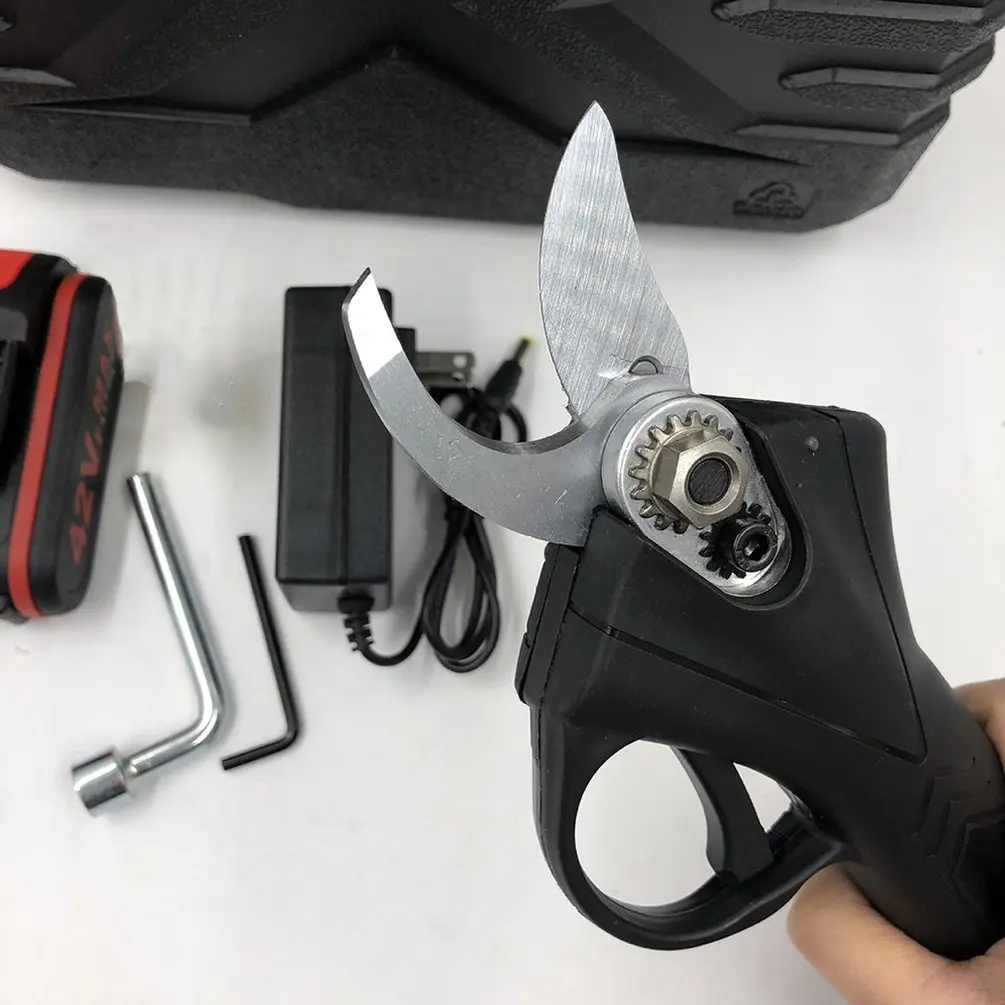 Electric Pruning Shears Cordless Rechargeable Pruner Fruit Tree Bonsai Branches Secateur Scissors Cultivating Gardening Tools
Electric Pruning Shears Cordless Rechargeable Pruner Fruit Tree Bonsai Branches Secateur Scissors Cultivating Gardening Tools