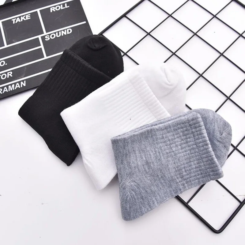 10pairs/lot Solid Men's Socks Long Cotton Socks Man Women Casual Business Short Socks Black White Gray Calcetines hombre
10pairs/lot Solid Men's Socks Long Cotton Socks Man Women Casual Business Short Socks Black White Gray Calcetines hombre