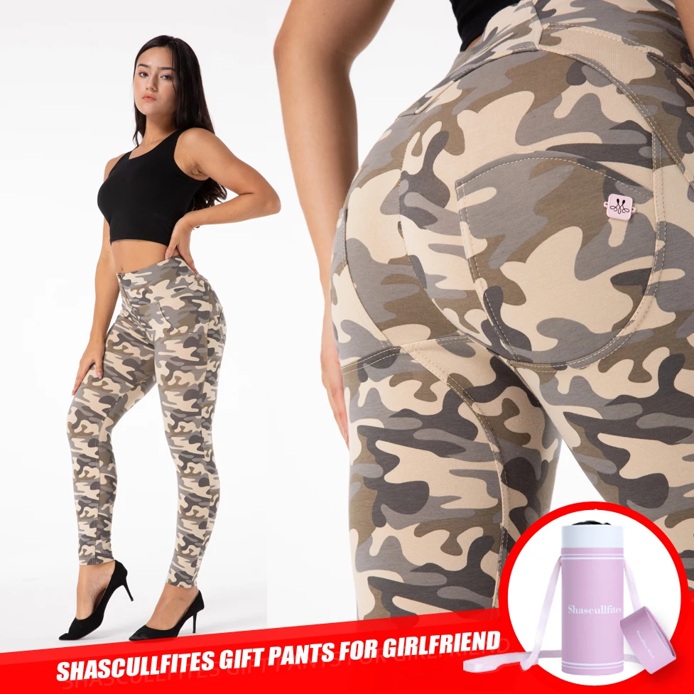 Shascullfites Butt Lfit Pants Women's Skin Tight Pants High Rise Army Print Legging Bum Lift Sport Leggings
Shascullfites Butt Lfit Pants Women's Skin Tight Pants High Rise Army Print Legging Bum Lift Sport Leggings