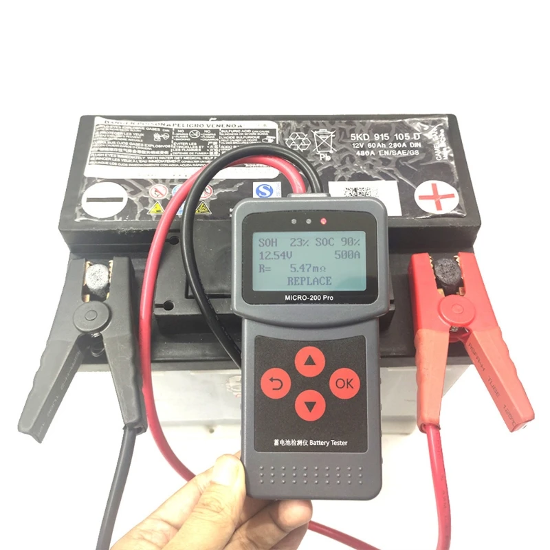 Car Diagnostic Tool Auto Battery Tester Multi-Language Digital Motorcycle Load Battery Tester 28GC
Car Diagnostic Tool Auto Battery Tester Multi-Language Digital Motorcycle Load Battery Tester 28GC