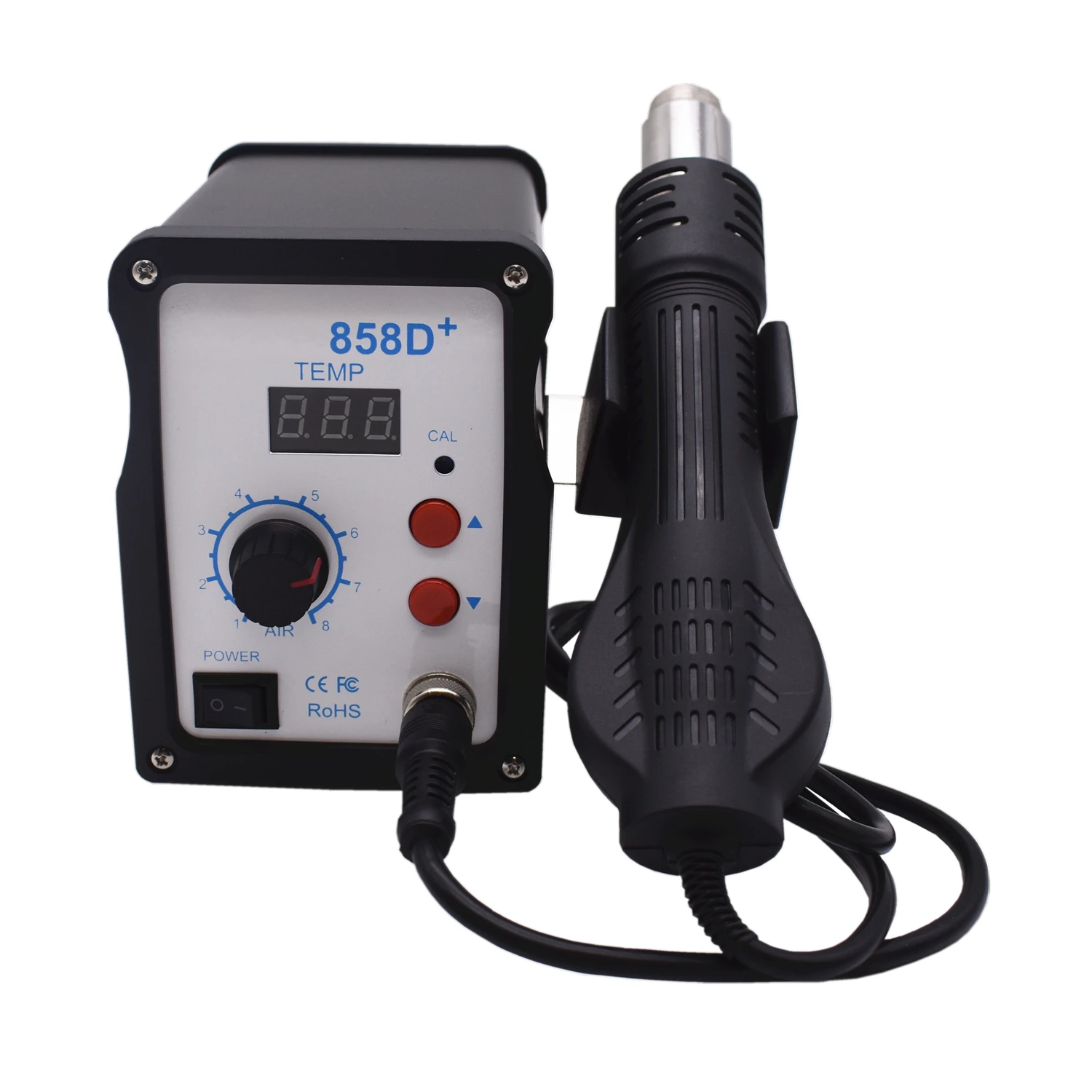 Digital Hot Air Rework Station Heat Gun Hair Dryer Blower 858D 700W 220V EU Plug | Инструменты