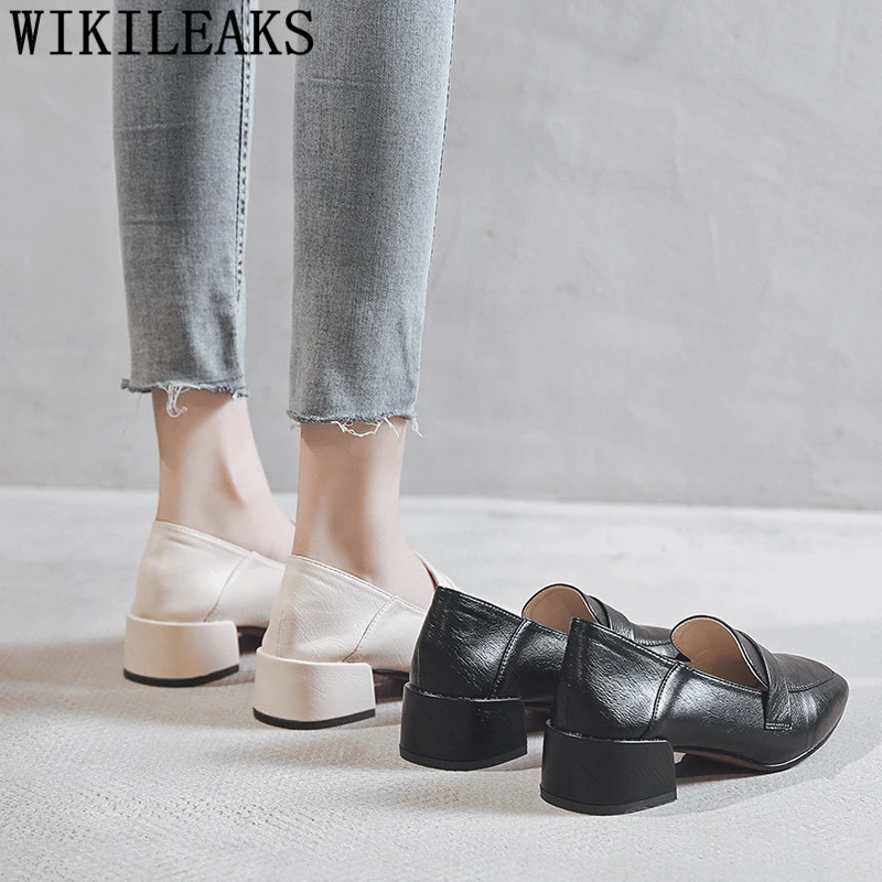 Slip on Shoes for Women Black High Heels Big Size Chunky Heels Casual Shoes Women Designer Shoes Women Zapatillas Mujer Casual
Slip on Shoes for Women Black High Heels Big Size Chunky Heels Casual Shoes Women Designer Shoes Women Zapatillas Mujer Casual