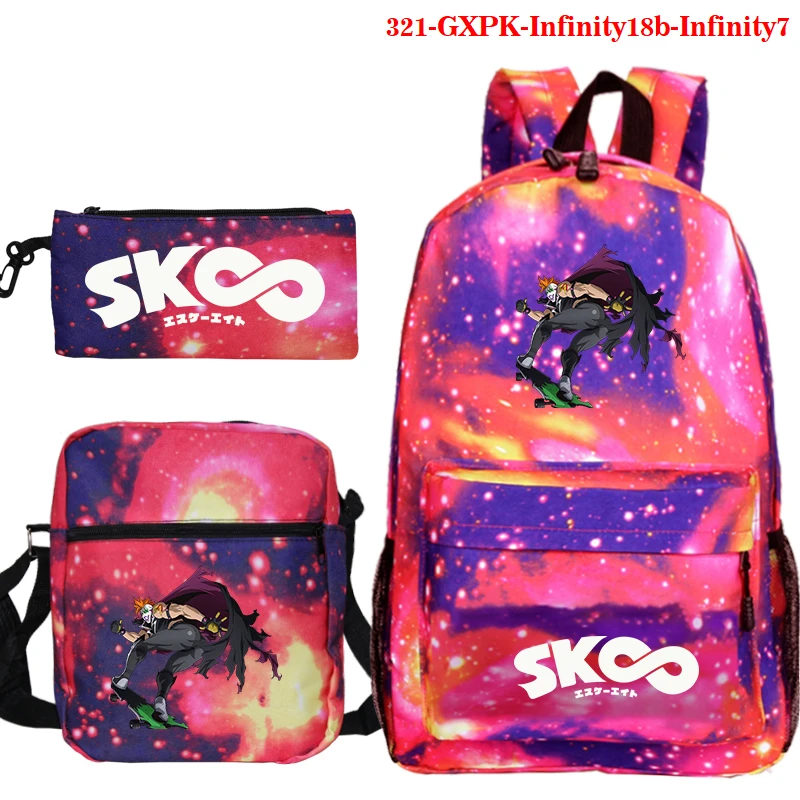 New 3pcs/Set Backpack Sk8 The Infinity Fashion Casual Backpack Shoulder Bags Sk8 Print School Bag Mochilas Student Backpack 2021
New 3pcs/Set Backpack Sk8 The Infinity Fashion Casual Backpack Shoulder Bags Sk8 Print School Bag Mochilas Student Backpack 2021