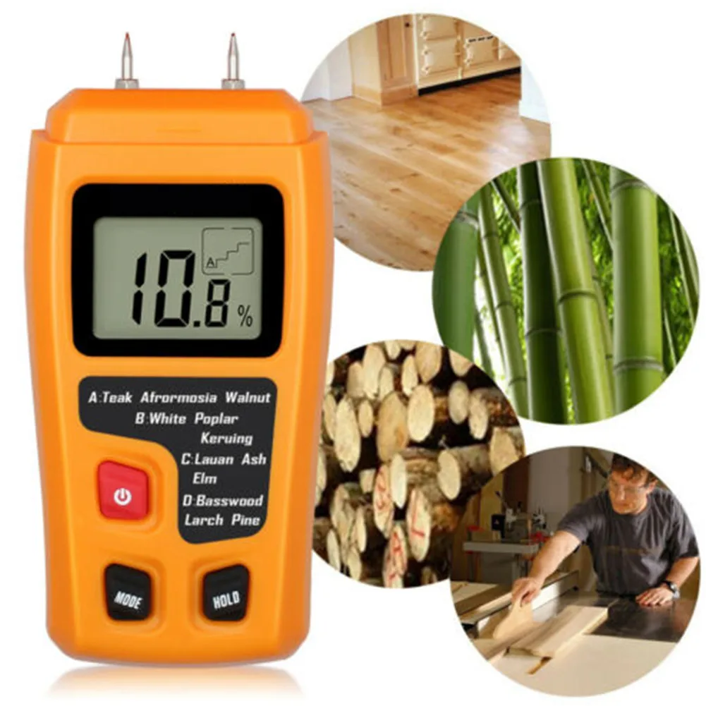 Digital LCD Wood Moisture Meter Detector Firewood Cardboard Pen-type Moisture Meter Auto Shutdown Hygrometer Humidity Meter
Digital LCD Wood Moisture Meter Detector Firewood Cardboard Pen-type Moisture Meter Auto Shutdown Hygrometer Humidity Meter