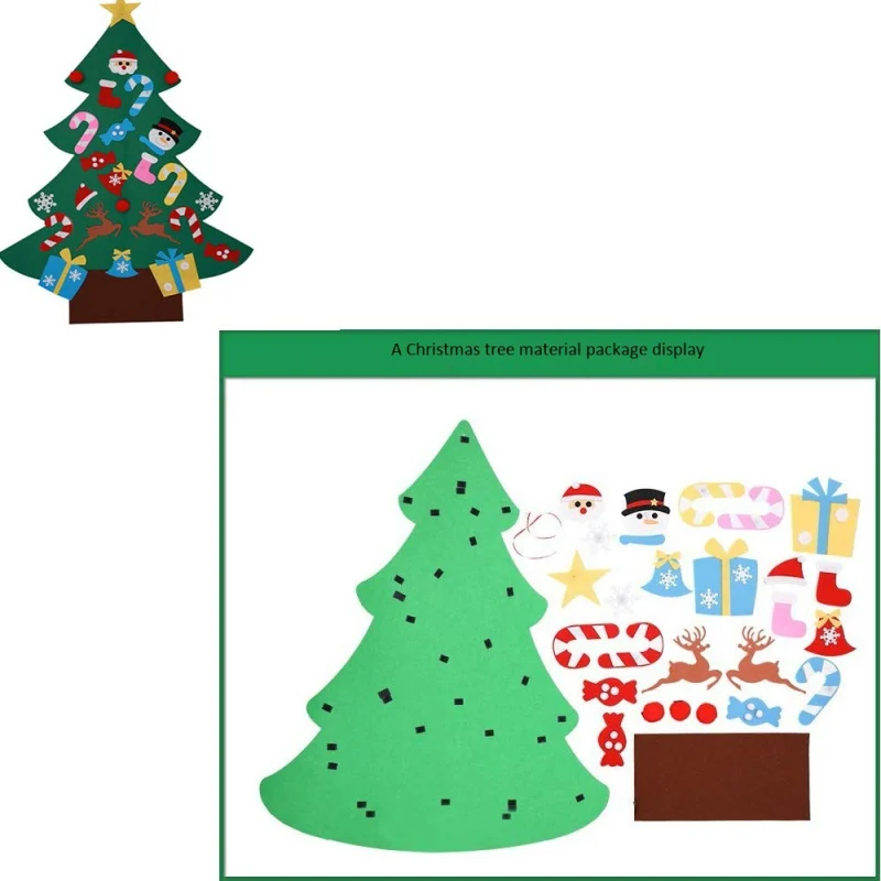DIY Felt Christmas Tree Decor for Home 2020 Xmas Colorful Kids Toys Christmas DecorHanging Ornaments New Year 2021 Decoration
DIY Felt Christmas Tree Decor for Home 2020 Xmas Colorful Kids Toys Christmas DecorHanging Ornaments New Year 2021 Decoration