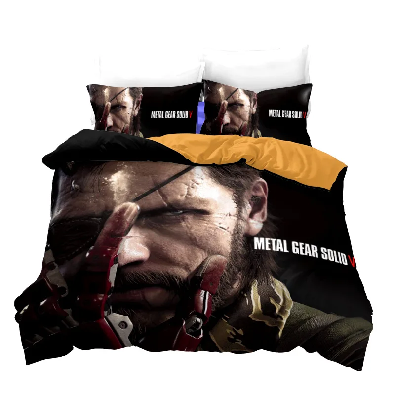 Metal Gear Solid style HD Digital Print Bedding Sets Duvet Cover+ Pillowcase 2/3pcs Customized bed set US/AU/EU size
Metal Gear Solid style HD Digital Print Bedding Sets Duvet Cover+ Pillowcase 2/3pcs Customized bed set US/AU/EU size
