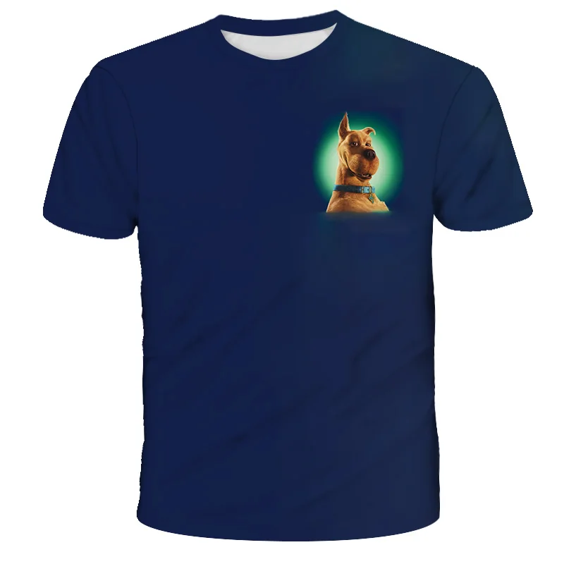 Summer Boy Video Anime Scooby Doo polyester fiber 3D printing short sleeve T-shirt children's funny comic elements street top 4T
Summer Boy Video Anime Scooby Doo polyester fiber 3D printing short sleeve T-shirt children's funny comic elements street top 4T