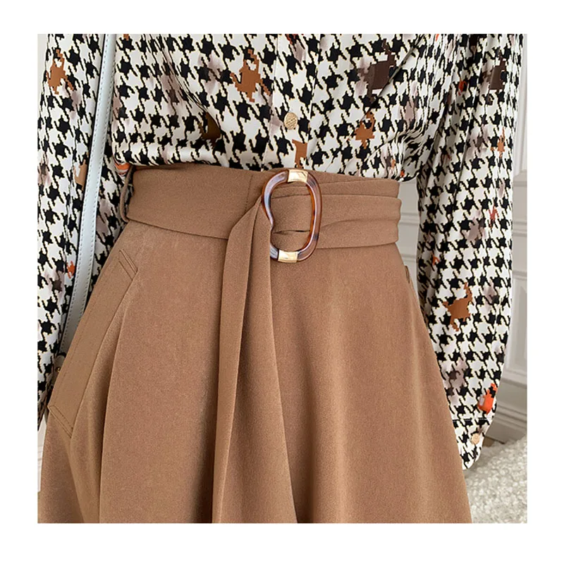 HARLEYFASHION Spring Autumn Women Elegant Temperament Mid-Length Umbrella Skirt Adjustable Waist High Qulity OL Clothes
HARLEYFASHION Spring Autumn Women Elegant Temperament Mid-Length Umbrella Skirt Adjustable Waist High Qulity OL Clothes
