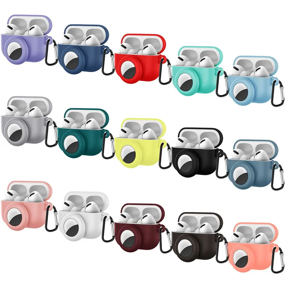 2-in-1 Skin Protector Earphone Sleeve Protective Silicone Case Cover Anti-lost case For AirPods Pro AirTag Earphone Accessories
2-in-1 Skin Protector Earphone Sleeve Protective Silicone Case Cover Anti-lost case For AirPods Pro AirTag Earphone Accessories