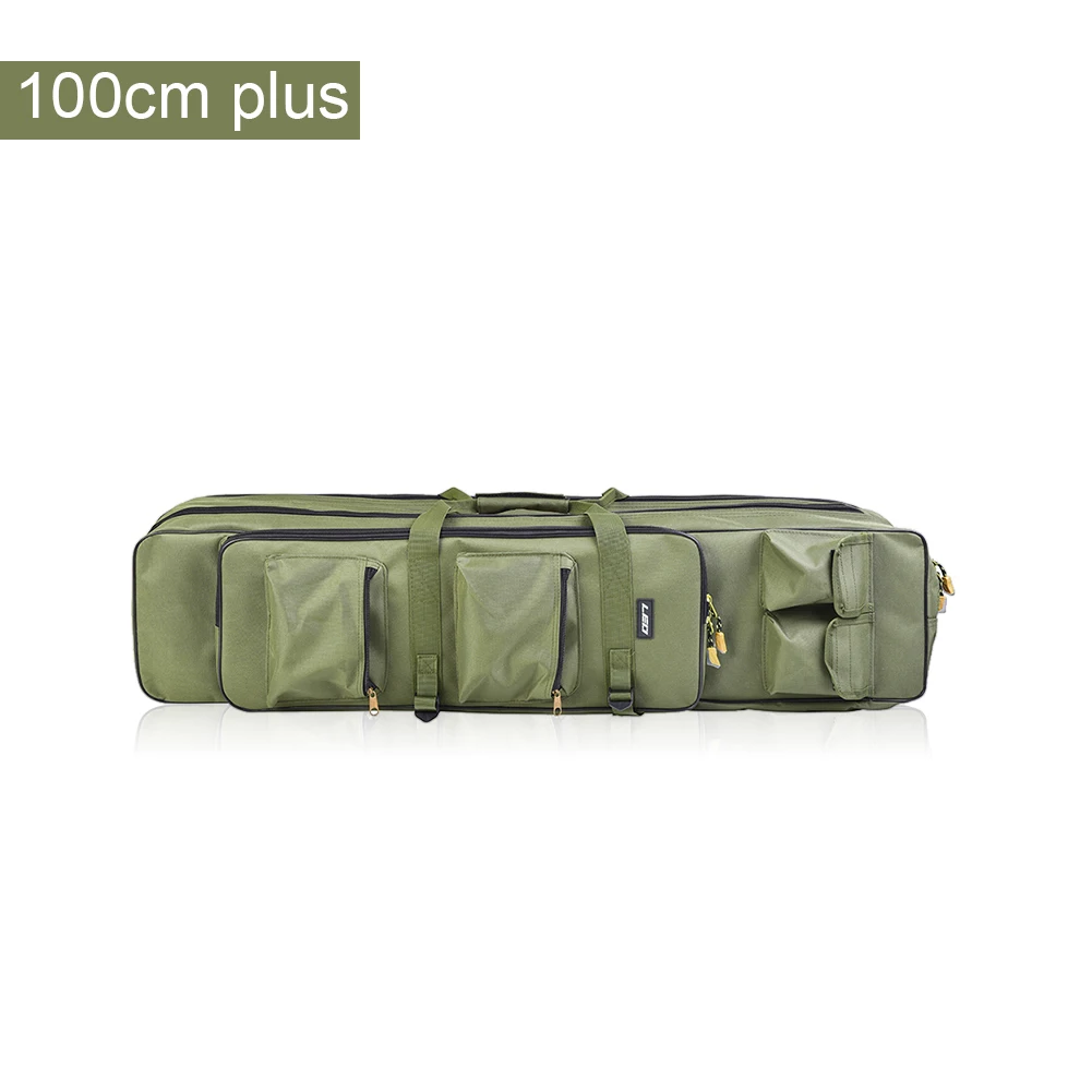 80cm/100cm 3 Layer Fishing Bag Foldable Waterproof Fishing Tackle Duffle Bag Fishing Rod Reel Lure Storage Bag
80cm/100cm 3 Layer Fishing Bag Foldable Waterproof Fishing Tackle Duffle Bag Fishing Rod Reel Lure Storage Bag
