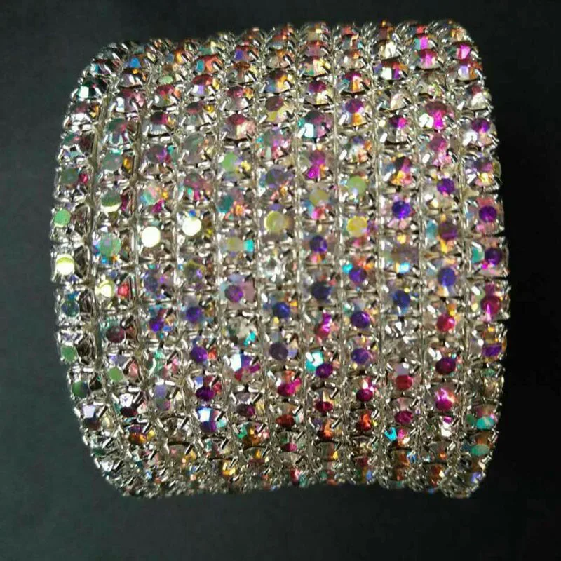 TDQUEEN Bangles Silver Plated Pulseiras Bracelet Crystal Rhinestone Multi-row Spiral Bangle Bracelet for Women
TDQUEEN Bangles Silver Plated Pulseiras Bracelet Crystal Rhinestone Multi-row Spiral Bangle Bracelet for Women