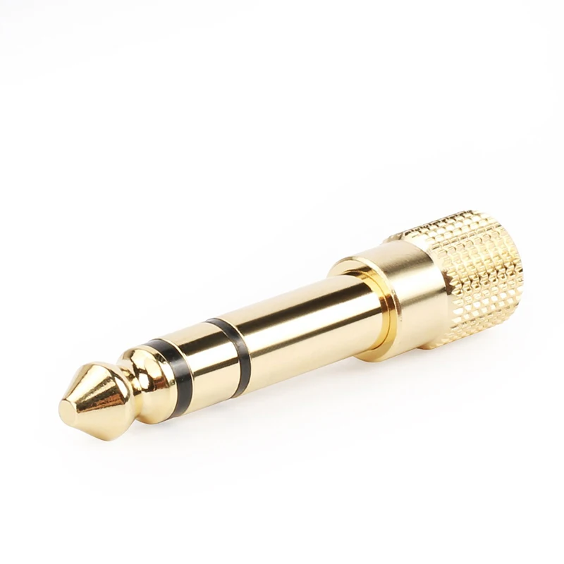 1pc 3.5mm Female to 6.5mm Male Jack Plug Stereo Headphone Microphone Audio Adapter Converter Gold Plated small to big
1pc 3.5mm Female to 6.5mm Male Jack Plug Stereo Headphone Microphone Audio Adapter Converter Gold Plated small to big
