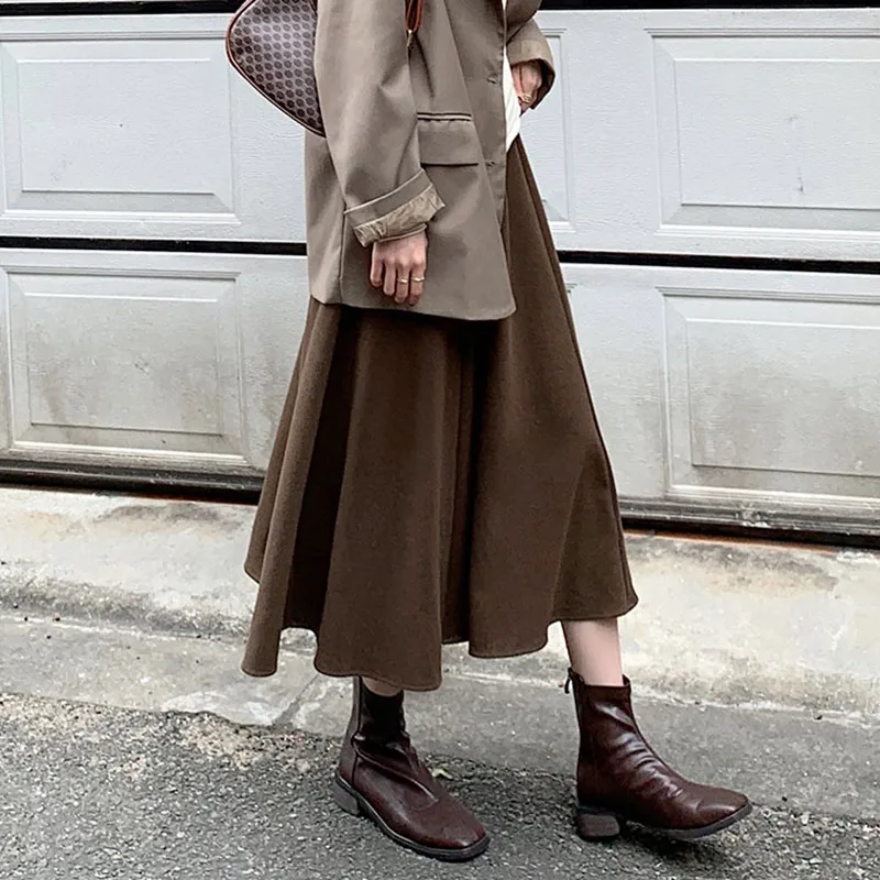 2Colors Women Long Skirts Autumn Winter Vintage Midi Long Ball Grown High Waist Elegant Skirts Female (71073
2Colors Women Long Skirts Autumn Winter Vintage Midi Long Ball Grown High Waist Elegant Skirts Female (71073