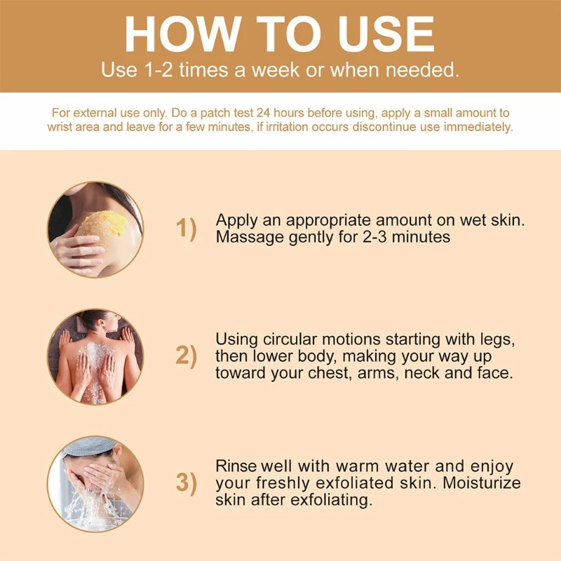 E7CF Turmeric Natural Salt Body Scrubs with Exfoliating Moisturizing Nourishing Salt Scrub Deep Cleansing Smooth Body Skin
E7CF Turmeric Natural Salt Body Scrubs with Exfoliating Moisturizing Nourishing Salt Scrub Deep Cleansing Smooth Body Skin