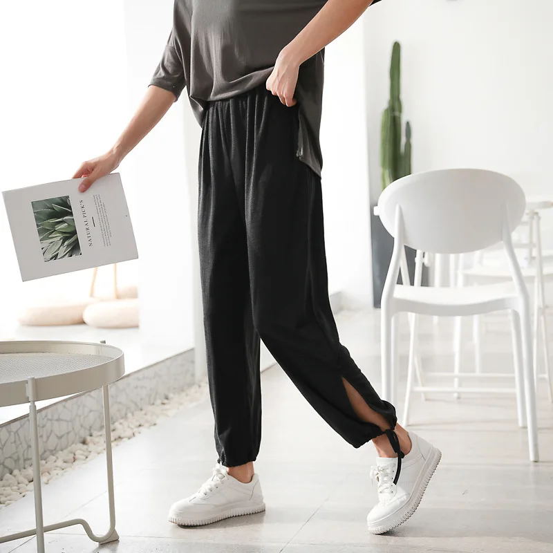 Fdfklak Soft Comfort Women Full-Length Sleep Pants Lounge Home Pants Women Spring Summer Cotton Linen Pajamas Sleep Bottoms
Fdfklak Soft Comfort Women Full-Length Sleep Pants Lounge Home Pants Women Spring Summer Cotton Linen Pajamas Sleep Bottoms