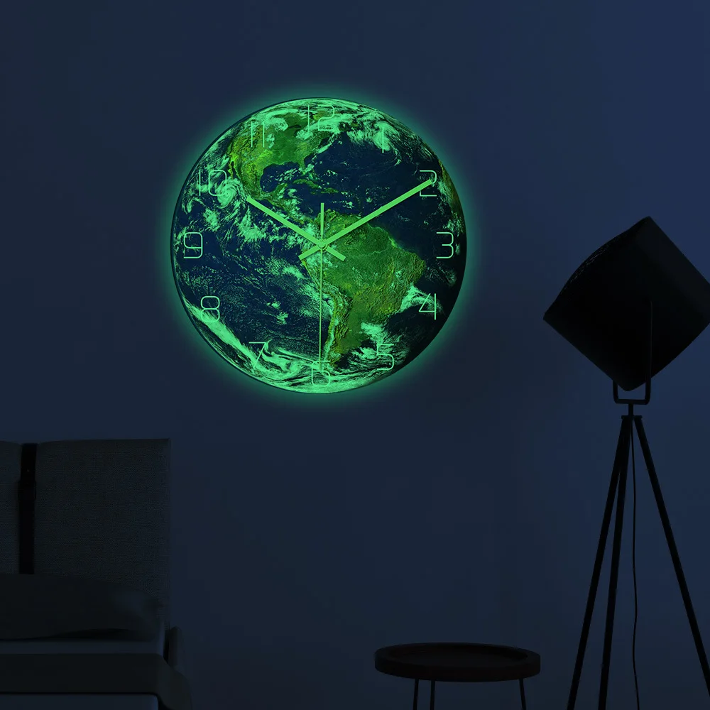 Clock Luminous Wall Clock Seven Continents Wall Clock Acrylic Silent Movement Decorative Wall Clock For Home Decoration
Clock Luminous Wall Clock Seven Continents Wall Clock Acrylic Silent Movement Decorative Wall Clock For Home Decoration