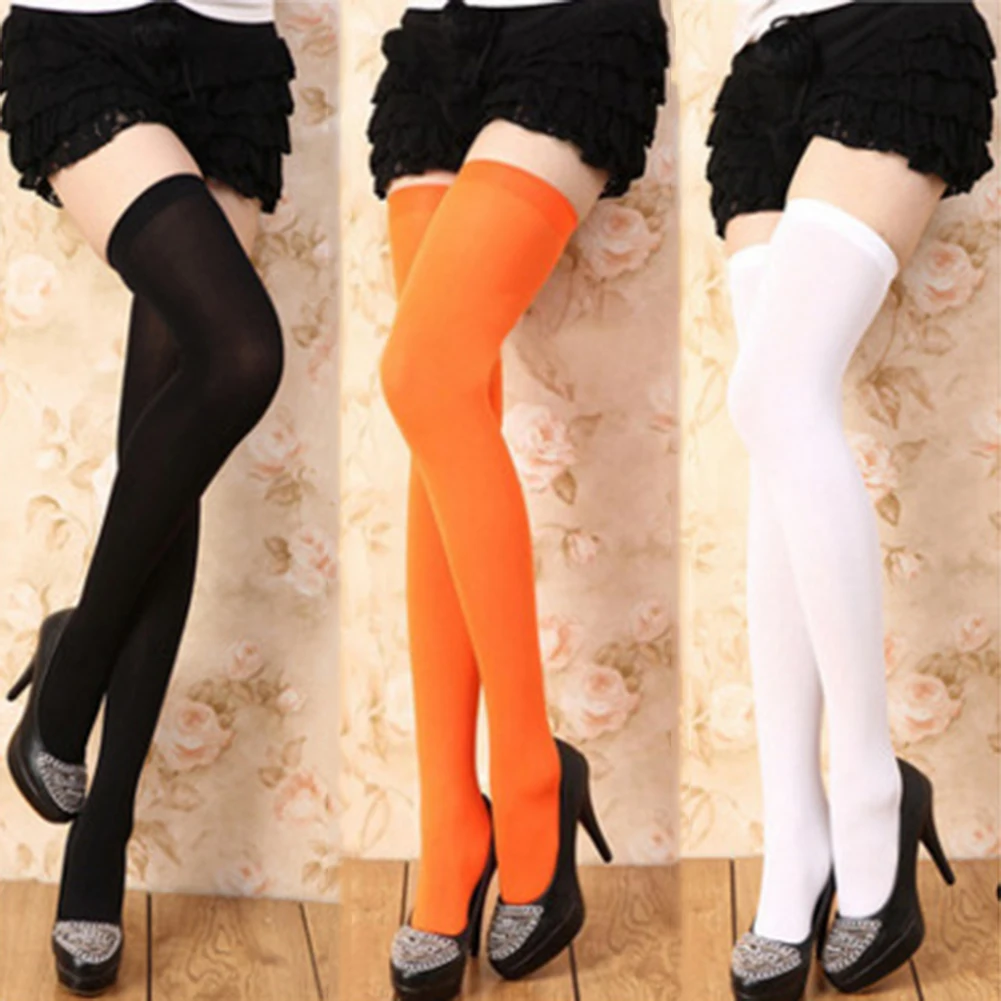 Sexy Women Solid Color Thigh High Long Socks Stretch Over The Knee Stockings Women Socks Fashion Stockings Casual Long Knee Sock
Sexy Women Solid Color Thigh High Long Socks Stretch Over The Knee Stockings Women Socks Fashion Stockings Casual Long Knee Sock