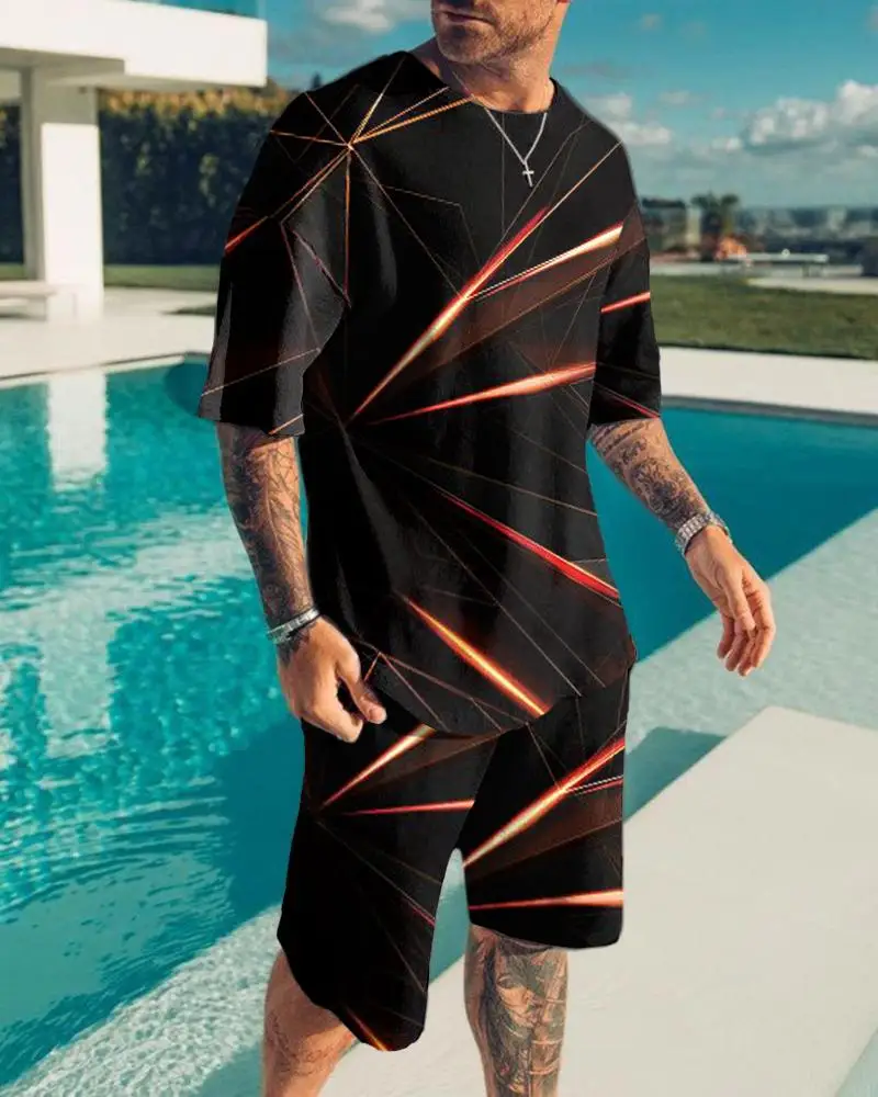 Plus Size 5XL 6XL New Summer Men's Tracksuit 3D Printed Men's Clothes 2Pcs Tracksuit for Men Sportswear Shirts and Shorts Men
Plus Size 5XL 6XL New Summer Men's Tracksuit 3D Printed Men's Clothes 2Pcs Tracksuit for Men Sportswear Shirts and Shorts Men