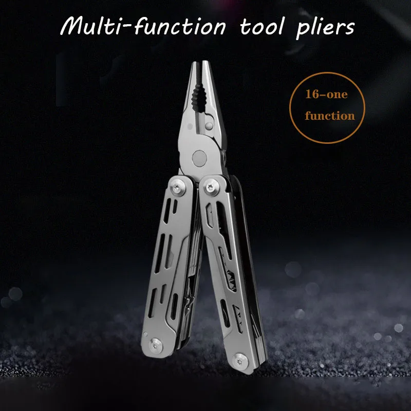 EDC Camping Hardness HRC42-46 Multitool Plier Cable Wire Cutter Multifunctional Multi Tools Outdoor Camping Folding Knife Pliers 
EDC Camping Hardness HRC42-46 Multitool Plier Cable Wire Cutter Multifunctional Multi Tools Outdoor Camping Folding Knife Pliers