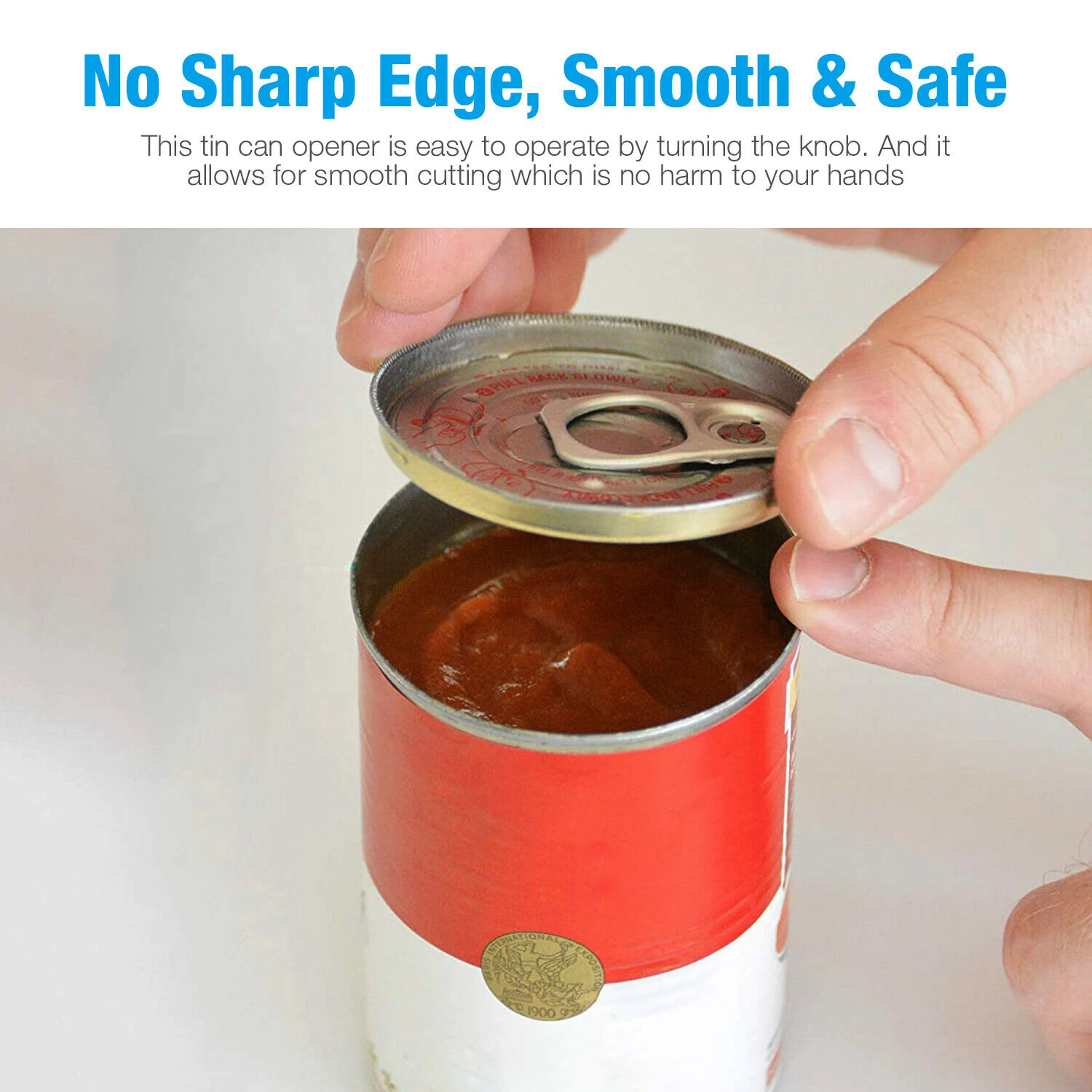 Manual Tin Can Opener Safe Cut Lid Smooth Edge Side Stainless Steel Tools With Rubber Handle Utensilios De Cocina Dropshipping
Manual Tin Can Opener Safe Cut Lid Smooth Edge Side Stainless Steel Tools With Rubber Handle Utensilios De Cocina Dropshipping