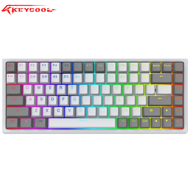 Hot swap K2 NEW Keycool 84 RGB keyboard hotswap mechanical keycool84 kailh box brown red white switch | Компьютеры и офис