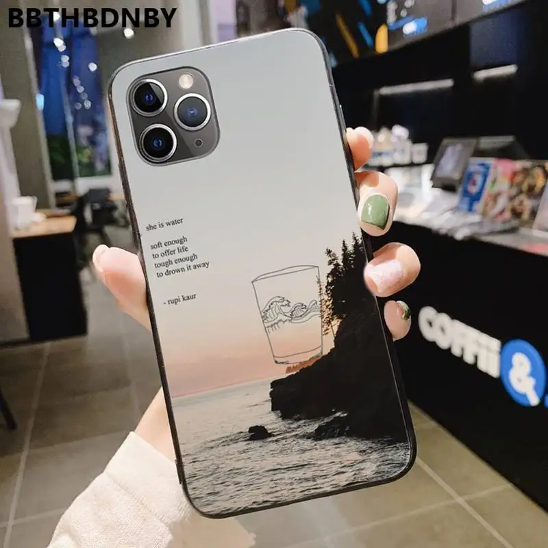 Rupi Kaur Beach Sea Mountain Lines Art Poetry Phone Case for iPhone 11 12 mini pro XS MAX 8 7 6 6S Plus X 5S SE 2020 XR
Rupi Kaur Beach Sea Mountain Lines Art Poetry Phone Case for iPhone 11 12 mini pro XS MAX 8 7 6 6S Plus X 5S SE 2020 XR