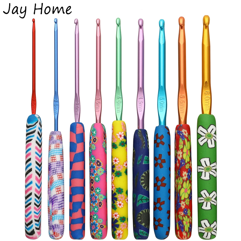 9Pcs Colorful Crochet Hooks Set Soft Grip Crochet Needles Knitting Hook for Crocheting Yarn Craft DIY Weaving Sewing Supplies
9Pcs Colorful Crochet Hooks Set Soft Grip Crochet Needles Knitting Hook for Crocheting Yarn Craft DIY Weaving Sewing Supplies