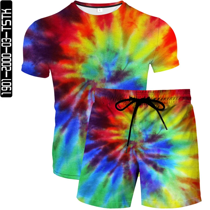 2021 summer new men and women 3D printing beach pants fashion boutique T-shirt two-piece color vertigo elements
2021 summer new men and women 3D printing beach pants fashion boutique T-shirt two-piece color vertigo elements