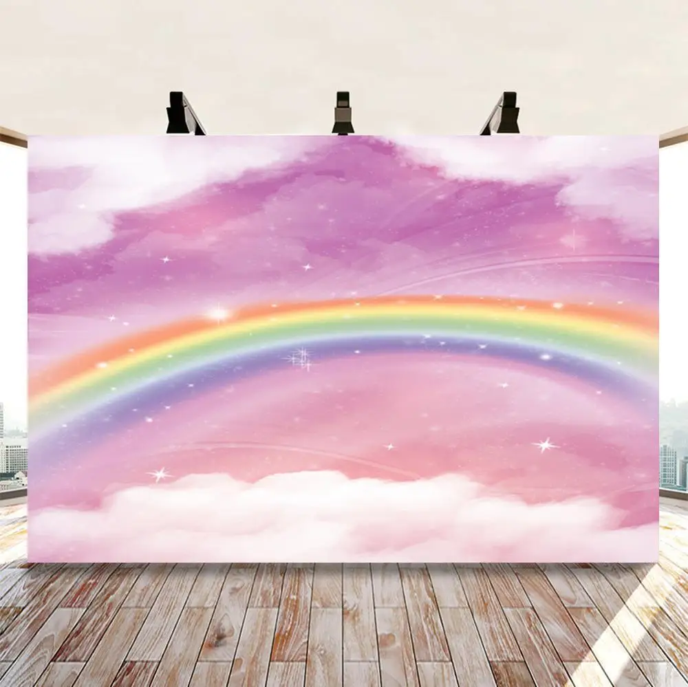 Rainbow Backdrops Cloud Blue Sky Birthday Party Decor Poster Baby Portrait Photography Background Photocall Photo Studio Vinyl
Rainbow Backdrops Cloud Blue Sky Birthday Party Decor Poster Baby Portrait Photography Background Photocall Photo Studio Vinyl