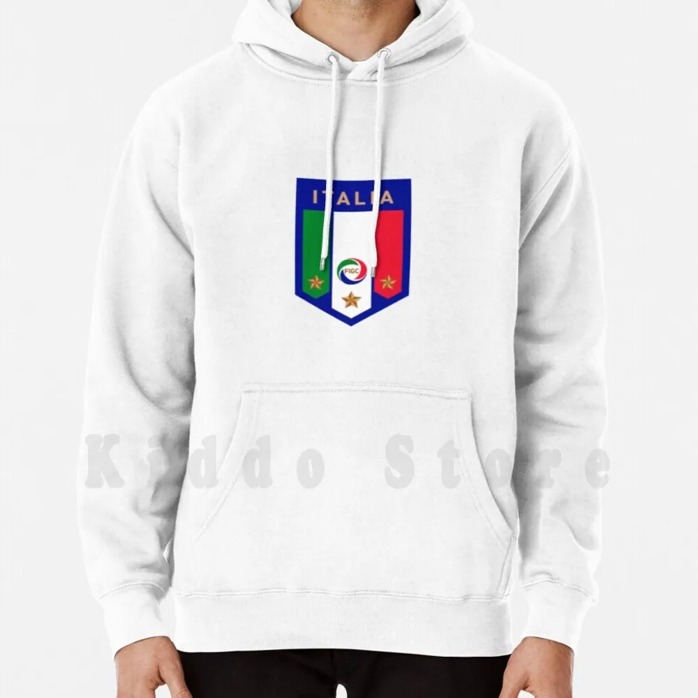 

Soccer Hoodie Long Sleeve Italia Soccer Italy Football Calcio Cool Awesome Futbol Unique Napoli Totti Italian