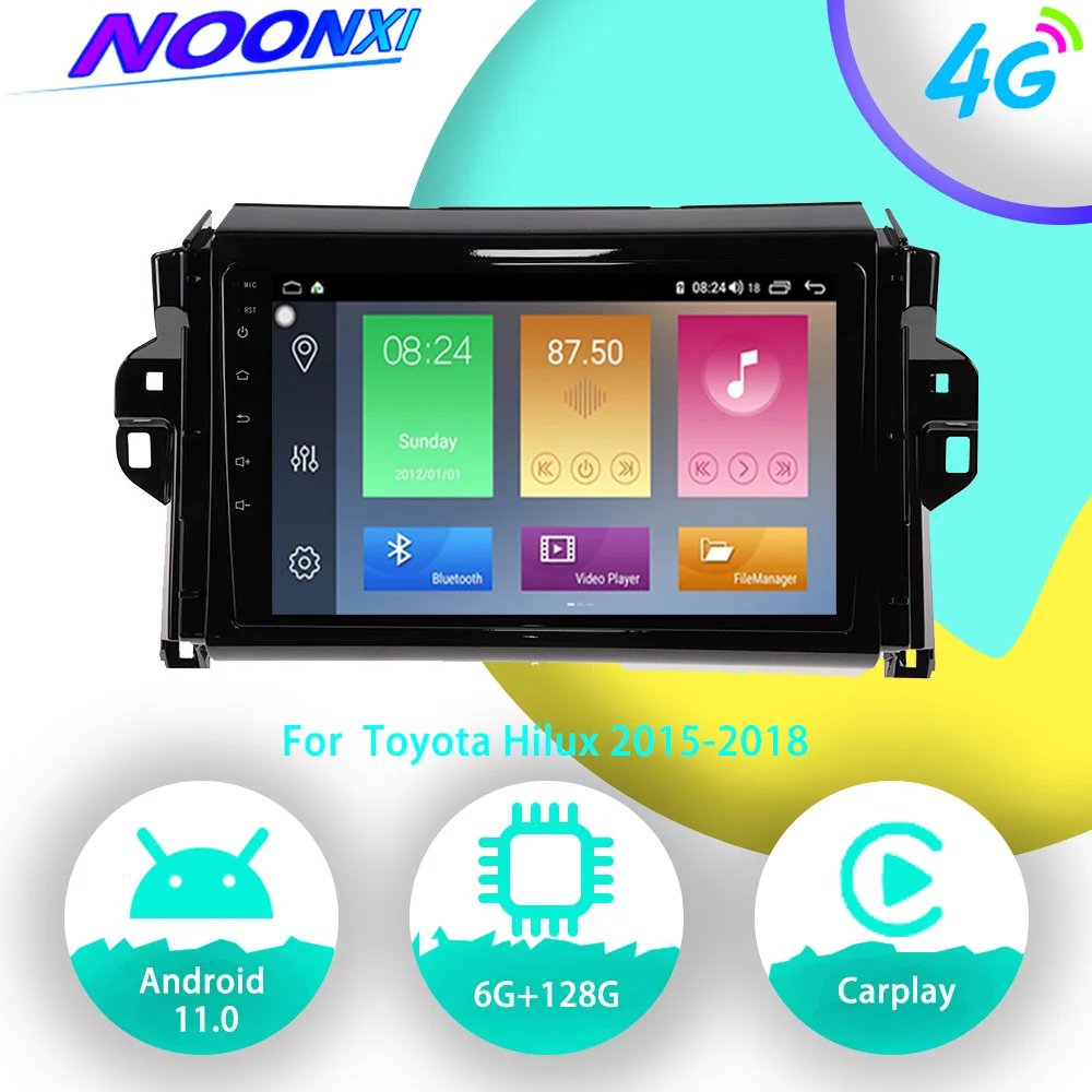 128G Android 11 For Toyota Hilux 2015 2016 2017 2018 Car Radio Stereo Multimedia Video Player GPS Navigation DVD 2 Din Head Unit
128G Android 11 For Toyota Hilux 2015 2016 2017 2018 Car Radio Stereo Multimedia Video Player GPS Navigation DVD 2 Din Head Unit