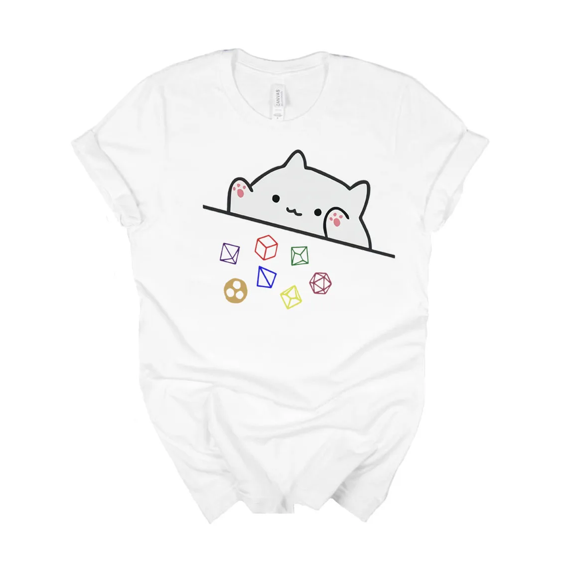 Cat Throwing Dice T-Shirt DnD T Shirt Tabletop Games Role Playing Shirt Unisex Cute Graphic Tees Women Casual Kawaii Clothes
Cat Throwing Dice T-Shirt DnD T Shirt Tabletop Games Role Playing Shirt Unisex Cute Graphic Tees Women Casual Kawaii Clothes