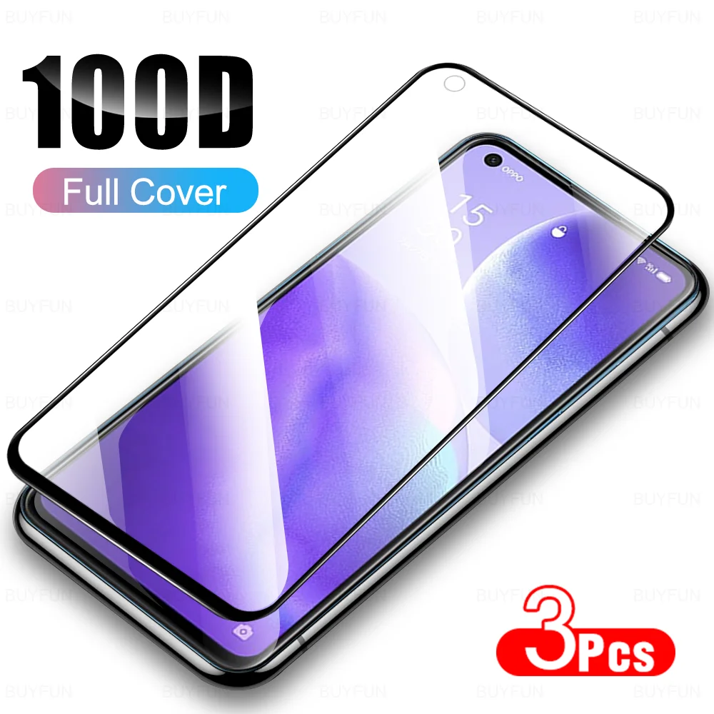 3Pcs Black Tempered Glass For Oppo Reno5 Reno4 F Z Lite 5G 4G For Cellphone Safety Protective Film Screen Protector Full Cover
3Pcs Black Tempered Glass For Oppo Reno5 Reno4 F Z Lite 5G 4G For Cellphone Safety Protective Film Screen Protector Full Cover