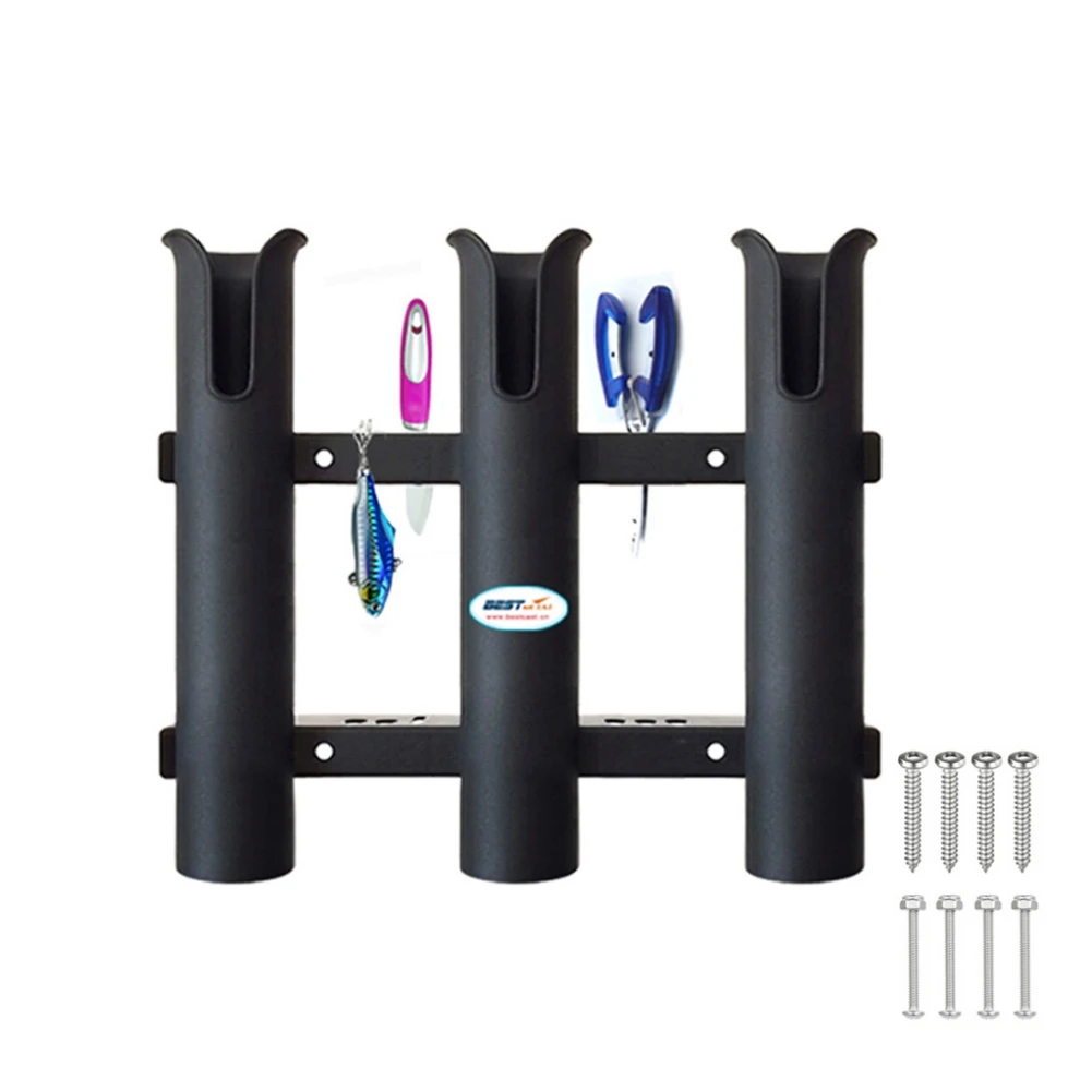 ABS 3 Tubes Link Fishing Rod Racks Holder Lightweight and Portable Fishing Rod Bracket Rack Socket Fishing Tools
ABS 3 Tubes Link Fishing Rod Racks Holder Lightweight and Portable Fishing Rod Bracket Rack Socket Fishing Tools